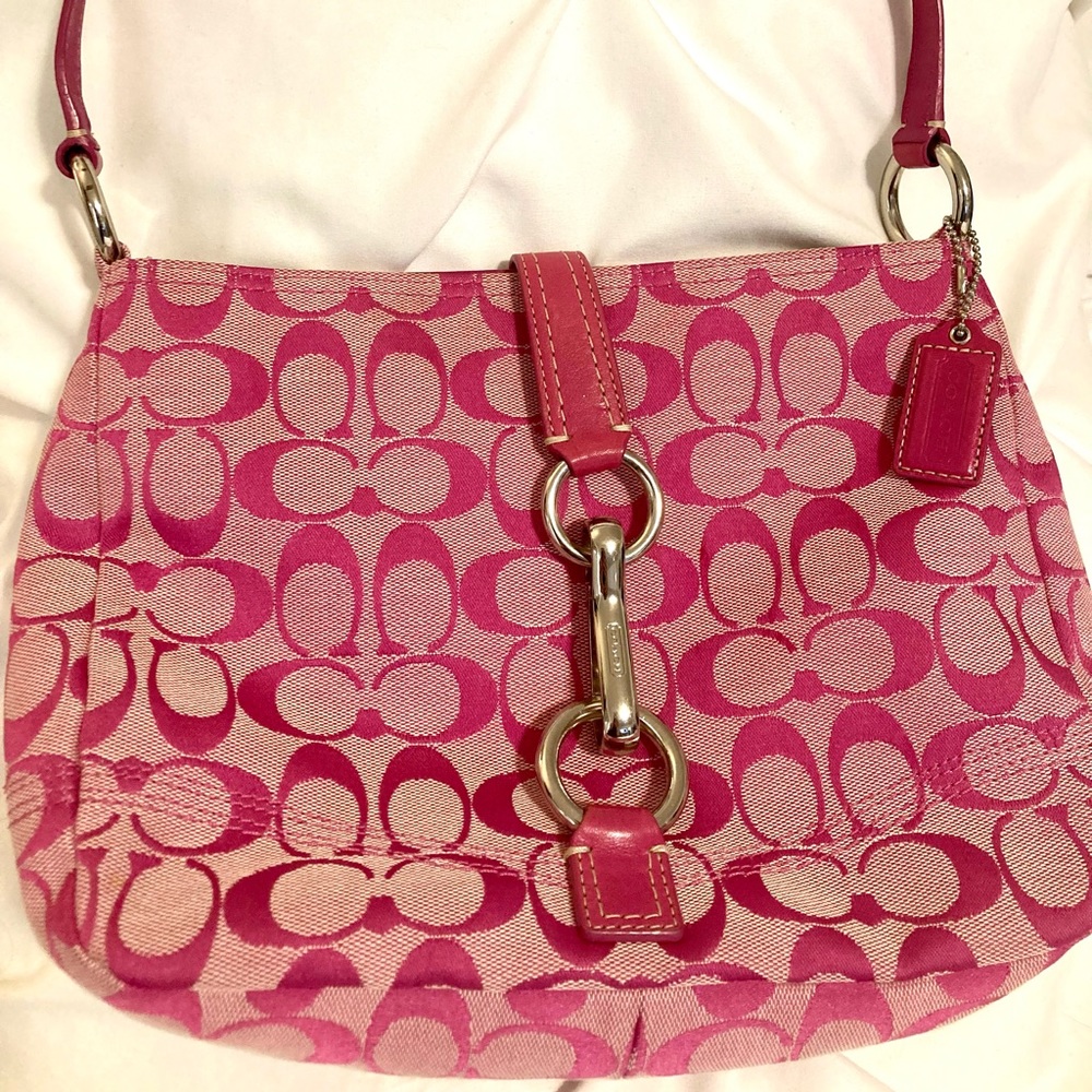 Signature Pink Coach Purse